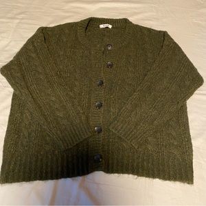 NWOT Madewell cable knit sweater